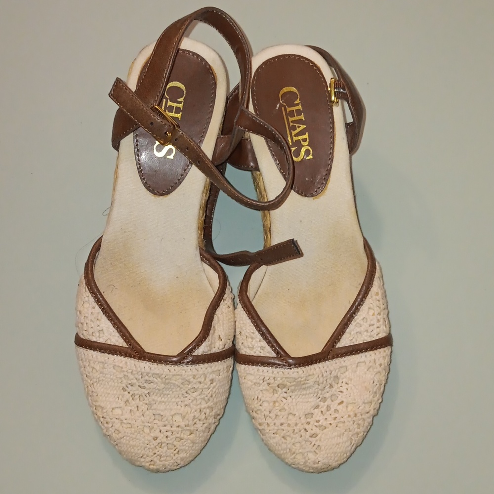 Ralph Lauren Chaps size 6 wedges